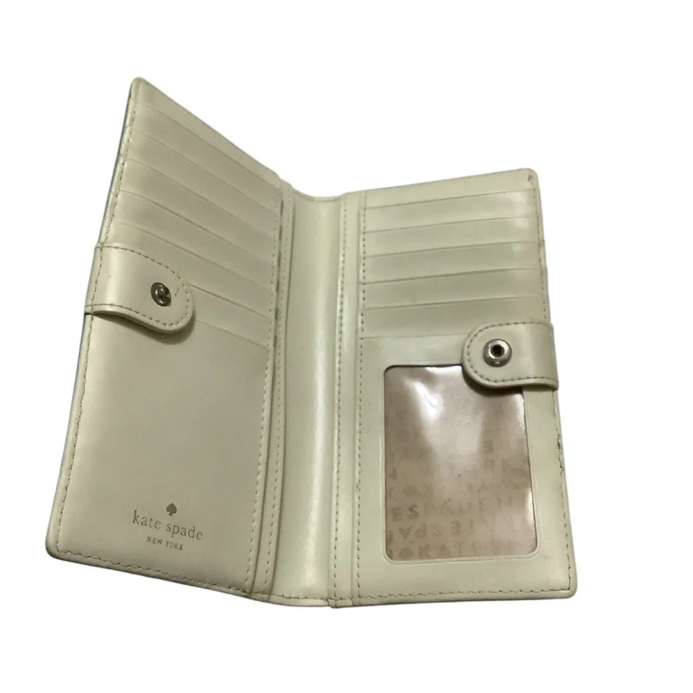 Vintage Kate spade Green Polka Dot Women's Wallet